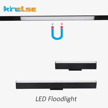 Suprafață culoare Montat Creative Magnetic Lumini corp de Iluminat Liniar Lampa 1M Interior Inteligent Bluetooth Estompat Led lumina