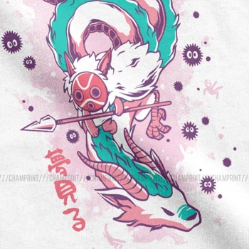 Prințesa Și Dragon Femei T-shirt Ghibli, Hayao Miyazaki Teuri de Sus Spirited Away Harajuku Tricouri Hipster Haine de sex Feminin