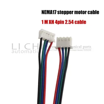 Transport gratuit 5pcs certificare CE NEMA17 cablu 17HS4401 4-duce Nema 17 Motor pas cu pas 42 motor CNC cu Laser pentru imprimanta 3D