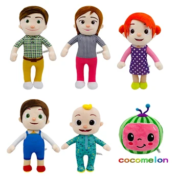 6pcs/set Cocomelon Jucărie de Pluș Cutie Copilul Cocomelon JJ Familie de Păpuși Umplute 20cm/33cm pentru Copii Cadou de Crăciun