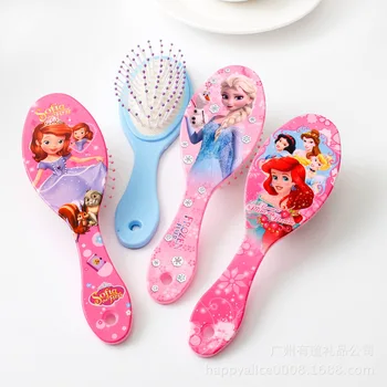 Disney Frozen Pieptene pentru Fete Printesa Minnie Mouse Perii de Păr Îngrijirea Părului Copilul de Ingrijire Fata Mickey Pieptene de Par Disney Jucarii