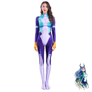Eroul meu mediul Academic Anime 3D de imprimare Femei Erou Hado Nejire Cosplay Costum Zentai Bodysuit Costum Costume costum de halloween