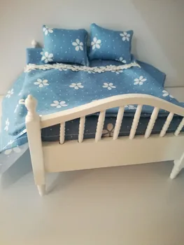 1:12 MINI Drăguț casă de Păpuși în Miniatură lenjerie si accesorii de pat casă de păpuși decor (fara pat)