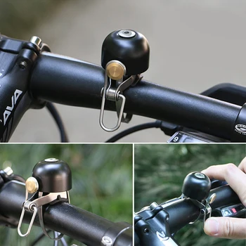 Bicicleta Cupru bell Drum de Munte Biciclete de Sunet de Corn de Alarmă pentru Siguranța Bicicleta Ghidon Metal Inel de Apel Biciclete MTB Accesorii