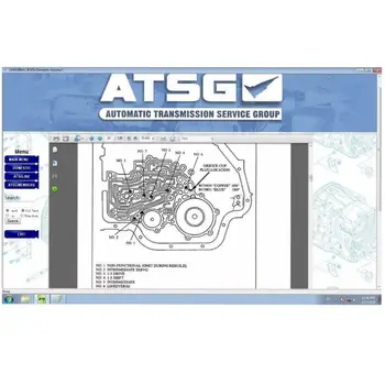 2021 Vânzare Auto Diagnosticare Auto Software ATSG 2017v Transmisiei Manuale de Reparații Auto Software-ul de Reparații Cheie Programator