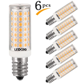 LEDGLE E14 Bec LED 8W 88LEDs 220V Lampă cu LED Echivalent 80W Bec Halogen 700lm Candelabru Lumânare LED Pentru Decor Acasă