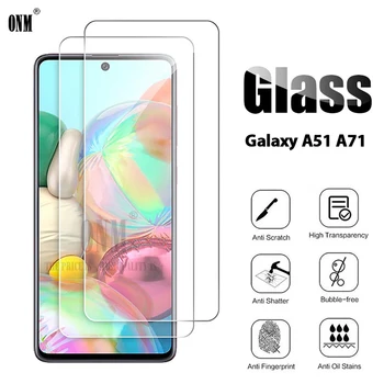 2 buc Sticla Temperata Pentru Samsung Galaxy A51 A71 Ecran Protector Pentru Samsung Galaxy A51 A71 Sticlă de Protecție de Film