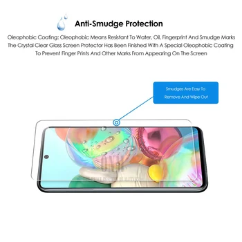 2 buc Sticla Temperata Pentru Samsung Galaxy A51 A71 Ecran Protector Pentru Samsung Galaxy A51 A71 Sticlă de Protecție de Film