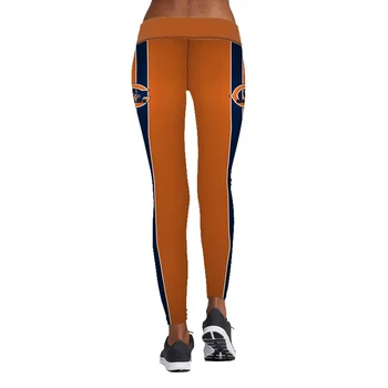 Noua Moda Chicago Femei Pantaloni de Yoga 3D Imprimate talie mare Plus Dimensiune Sport Jambiere Poartă Sală de Fitness Strans Pantaloni