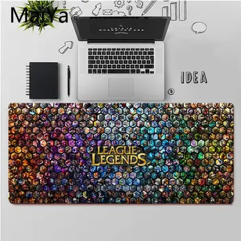 Maiya LOL-League Of Legends Gamer Viteza Șoareci de vânzare cu Amănuntul Mici de Cauciuc Mousepad Transport Gratuit Mari Mouse Pad Tastaturi Mat