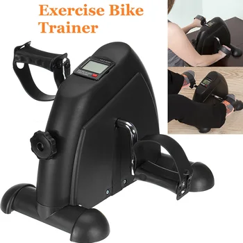 Mini Pedala de Biciclete Exercițiu Antrenor Display LCD Interioară, Ciclism Biciclete pas cu pas Braț/Picior Terapie Fizică Acasă Sală de sport cu Echipamente de Fitness