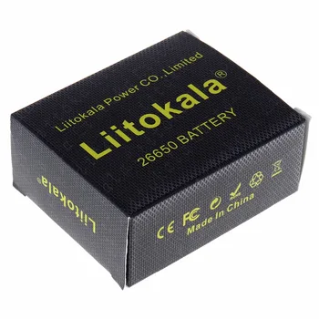 LiitoKala Lii-50A Subliniat 3.7 V 26650 5000mA baterii Reîncărcabile Evacuarea 26650-50A 20A Putere acumulator pentru lanterna E-instrumente