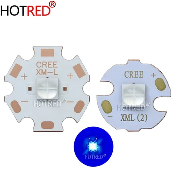 China CREE XHP50.2 3V 2-a generație Epileds Albastru 450-460nm de Șirag de mărgele LED 5050 Lampă Diode 3V Versiune 6A pe 16mm 20mm DTP Cupru MCPCB