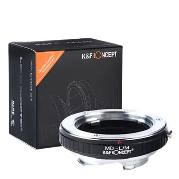 Transport gratuit K&F Concept adaptor se potrivesc LM-EA7 pentru Minolta MD MC lentile de aparat de fotografiat Leica M M-P M240 M10 M9 M8 M7 M6 M5 M4 MP MD CL