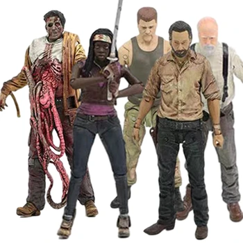 The Walking Dead, Rick Grimes Daryl Dixon Guvernatorul Bungee Walker Michonne Carol Greene Jucărie PVC Acțiune Figura Model de Cadou