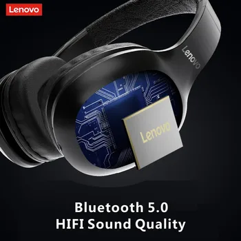 Lenovo cască Bluetooth Smart Activă a Zgomotului Căști Wireless Subwoofer Joc de Muzică Stereofonică Sport Stereo Auriculare