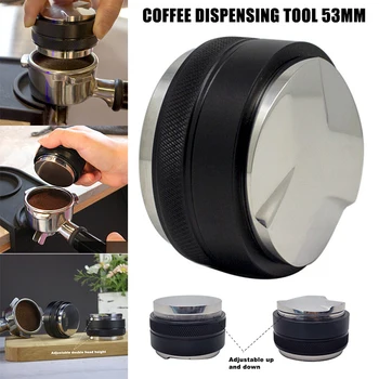 53mm Cafea Distribuitor Distribuitor Espresso Espresso Distribuție Instrument de Cafea Egalizare se Potriveste pentru 54mm Portafilter TN99
