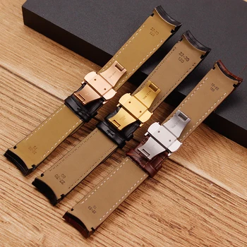 Accesorii ceas pentru Tissot Kutu curea din piele T035 T035627 T035617 T035407 T035410A bărbați ceas curea catarama fluture