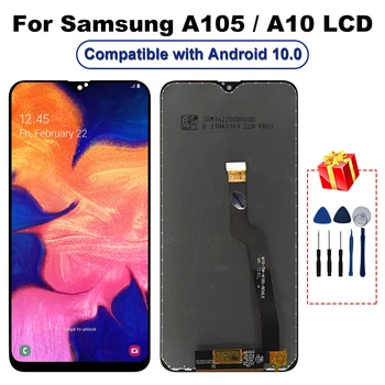 Original Pentru Samsung Galaxy A10 2019 Display A105F A105 /DS, SM-A105F A10 LCD Touch Screen Digitizer Display Pentru Galaxy A105 LCD
