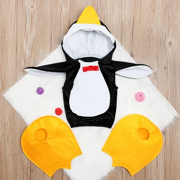 2019 Noua Creatie Baby Boy Fete Carnaval Costum De Halloween Romper Haine Pentru Copii Set Copilul De Cosplay, Costume De Pinguin