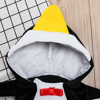 2019 Noua Creatie Baby Boy Fete Carnaval Costum De Halloween Romper Haine Pentru Copii Set Copilul De Cosplay, Costume De Pinguin
