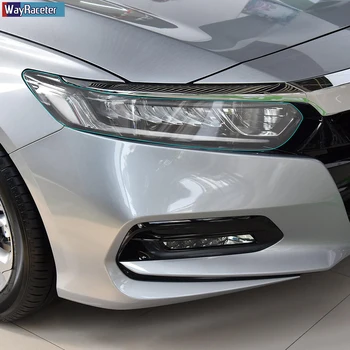 2 X Faruri Masina Folie de Protectie Faruri Negru Transparent TPU Autocolant Pentru Honda Civic Accord 10 2018 2019 2020 Accesorii