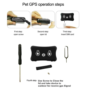 MiNi Monitor Câine Pisici GPS a-GPS GSM de Urmărire de Localizare Tracker Rastreador Copii Masina de IOS Android APP Platforma On-line de Cale Dispozitiv