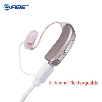 USB Reîncărcabilă aparat auditiv Cască Surd Sida MEA-33 Microfon Amplificator cu Volum Reglabil pentru persoanele în Vârstă