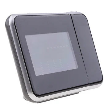 Proiecție Vreme LCD Digital Ceas cu Alarma, lumina de Fundal LED-uri Culoare Display Proiector Alarma Snooze Ore Ceasuri