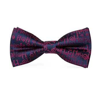 Hi-Cravată Nou Design papioane pentru Bărbați Adulți Moda Violet Cravată de Mătase Set Papion, Batista Butoni Set Cravată de Crăciun