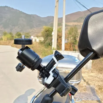 TUYU Insta360 ONE X /EVO aliaj de aluminiu motocicleta suport biciclete pentru Insta 360 One X aparat de fotografiat, pentru Insta 360 ONE X accesorii aparat de fotografiat