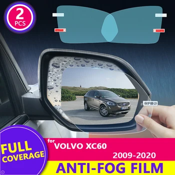 Ploaie Film Plin de Acoperire Oglinda Retrovizoare Clar, Anti-Ceață Impermeabil pentru Volvo XC60 2009-2020 2018 2019 Autocolante Accesorii Auto de Mărfuri
