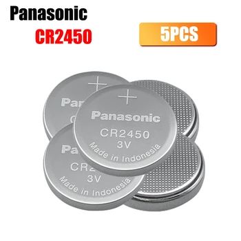 5PCS Panasonic 3V 550mAh Li-ion Baterie de Ceas CoCells Buton Baterie CR2450 DL2450 BR2450 LM2450 KCR5029 Pile Bouton