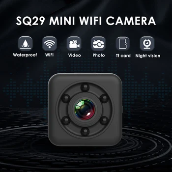 ET SQ29 Camera IP HD WIFI Mici Mini Senzor de Camera Viziune de Noapte camera Video de Miscare DVR Micro Camera DV Sport Cu Impermeabil Shell