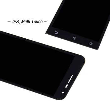 Pentru Asus Zenfone 2 ZE500CL Z00D Ecran Tactil Digitizer Senzor cu Ecran LCD Panou de Asamblare + Cadru