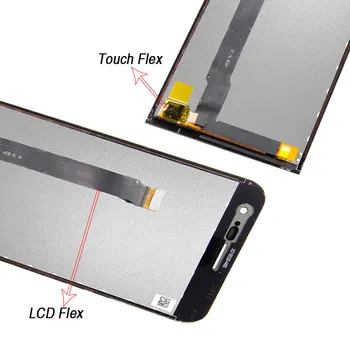 Pentru Asus Zenfone 2 ZE500CL Z00D Ecran Tactil Digitizer Senzor cu Ecran LCD Panou de Asamblare + Cadru