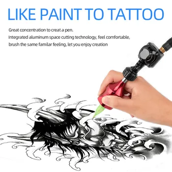 Tatuaj nou Pix Rotativ Tatuaj Machine Gun Profissional Prindere Tuburi de Linie Tatuaj Motor RCA Cablu de Alimentare Shader Machiaj Permanent
