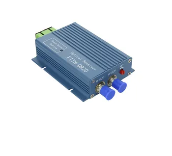 Fibre Optice Receptor FTTH Receptor AGC Micro SC APC Duplex Conector cu 2 port de ieșire WDM pentru PON FTTH CATV Transmițător