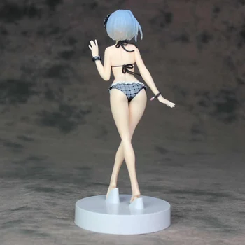 22cm Re: Zero Viața într-o Lume Diferită de Zero Anime Ram Rem Bikini EXQ ver. Cutie PVC Acțiune Figura