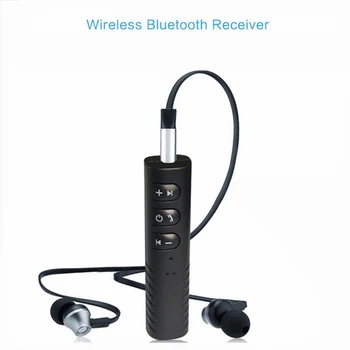 HandFree Adaptor Bluetooth Receptor Auto Bluetooth 4.1 Aux Kit Muzica Audio de 3,5 mm Stereo Bluetooth Car Kit Receptor
