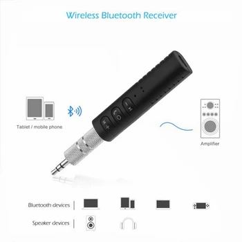 HandFree Adaptor Bluetooth Receptor Auto Bluetooth 4.1 Aux Kit Muzica Audio de 3,5 mm Stereo Bluetooth Car Kit Receptor