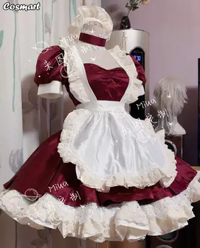 [Customize] Anime Demon Slayer Kimetsu nu Yaiba Tsuyuri Kanawo Uniformă de Menajeră Rochie de Cosplay Costum Halloween, Costum Pentru Femei Costum