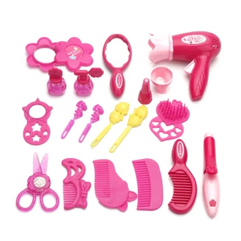 Copiii Pretind A Juca Copil Face Jucării Set De Coafură Simulare Cosmetice Fete Dressing Kit De Călătorie