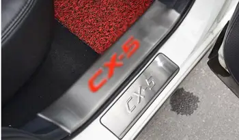 Accesorii auto Styling pentru Mazda CX-5 CX 5 CX5 2013 2016 Pragului de Ușă Garda Inoxidabil Scuff Placa Praguri Usi Pedala Protector
