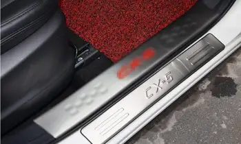 Accesorii auto Styling pentru Mazda CX-5 CX 5 CX5 2013 2016 Pragului de Ușă Garda Inoxidabil Scuff Placa Praguri Usi Pedala Protector