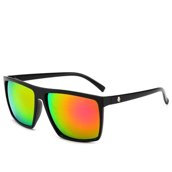 Unisex Oglinda Craniu ochelari de Soare Femei Bărbați Ochelari de Soare pentru Condus Vintage Cool ochelari de Soare Patrati