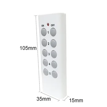 Universal UK Plug Socket 433mhz RF fără Fir Control de la Distanță Comutator de Lumină Smart Home Automation Compatibil Broadlink RM4 Pro