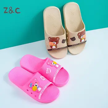 Sandale pentru copii și papuci de desene animate papuci cu talpă moale în vara adolescenti baie non-alunecare de băieți papuci copii pantofi