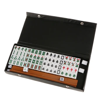 Mahjong chineză Mini Portabil de Călătorie Amuzant consumatoare de Timp de Joc