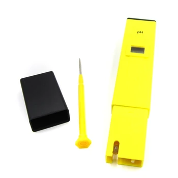 HOT Digital Portabil PH Metru Tester Pen 0.0-14.0 PH mai Mare Precizie pentru a Bea Alimente Laborator PH Monitor cu ATC